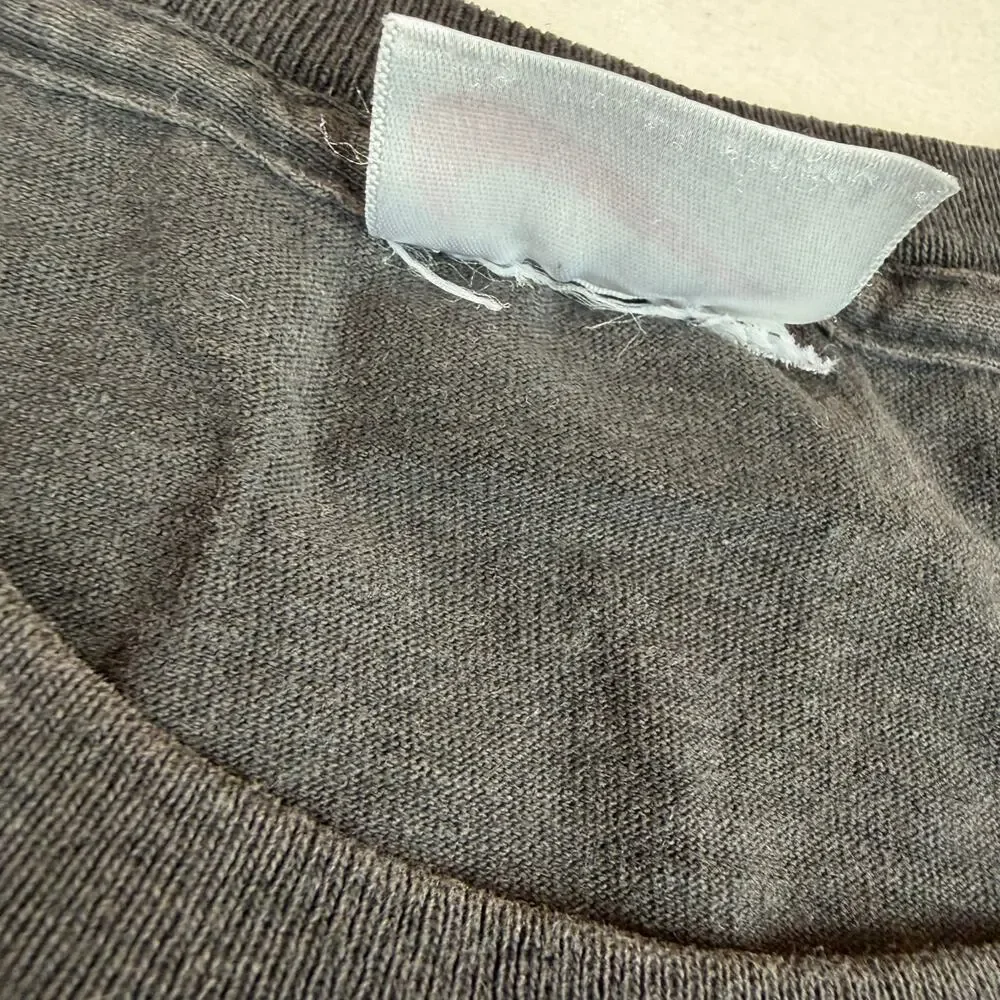 Vintage Nike Athletics Script T-Shirt Black Size L - Picture 4 of 6